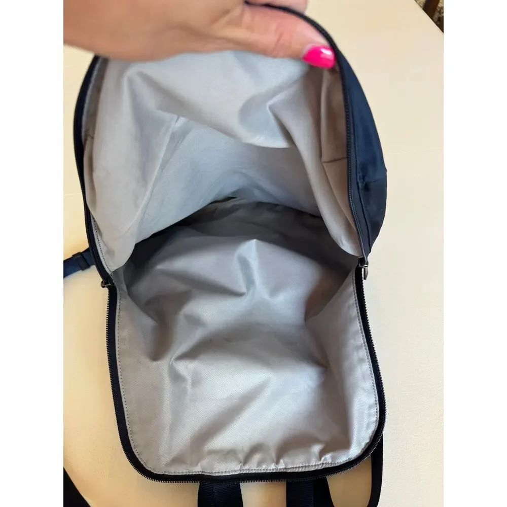 Tumi Voyageur Just In Case Backpack Navy Nylon Travel Packable Lightweight